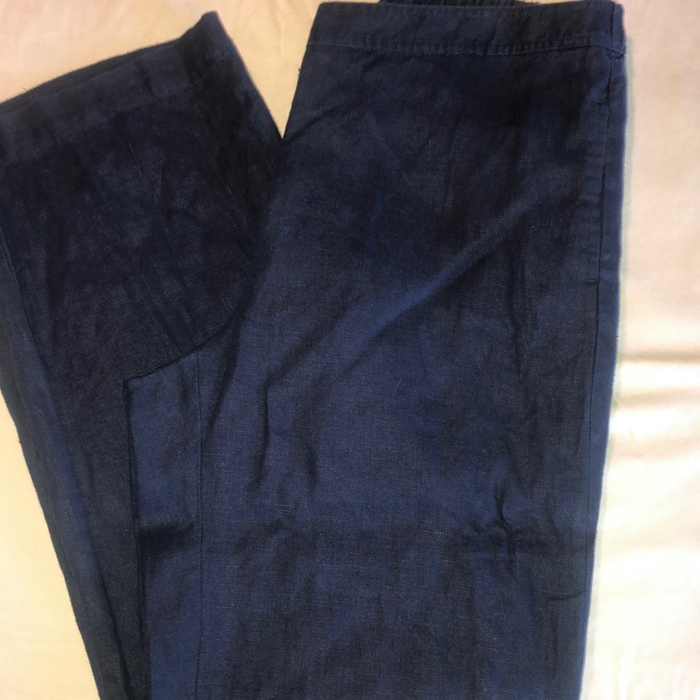 Kim Rogers 100% Linen pants size 12